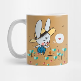 Garden Bunny Mug